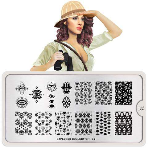 Moyou London Stamping Plate - Explorer 32 - Maskscara