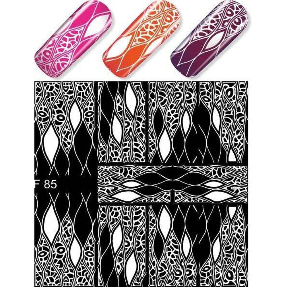 Oval Shape Water Transfer - 085W - Maskscara