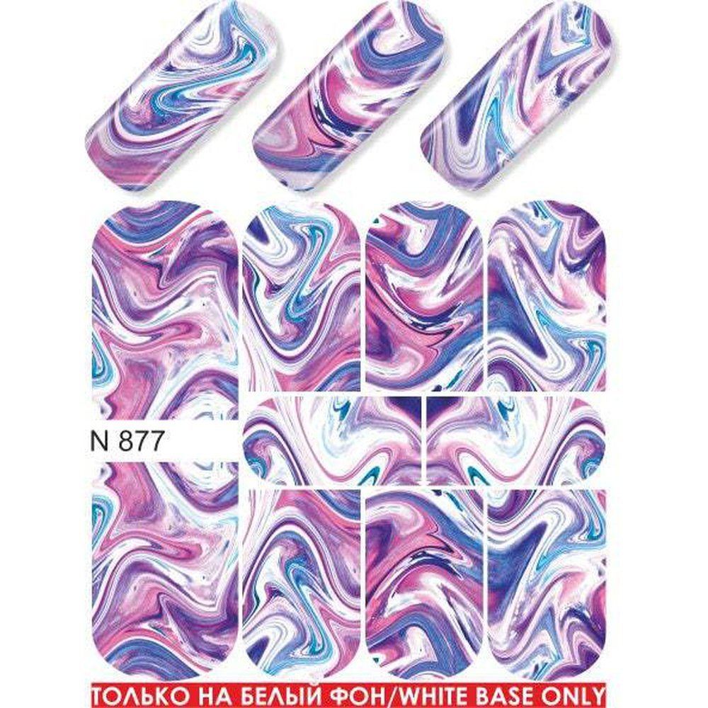 Pastel Marble Water Transfer - 877 - Maskscara