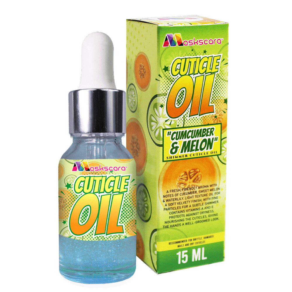 Shimmer Firming Cuticle Oil - Cucumber & Melon - Maskscara