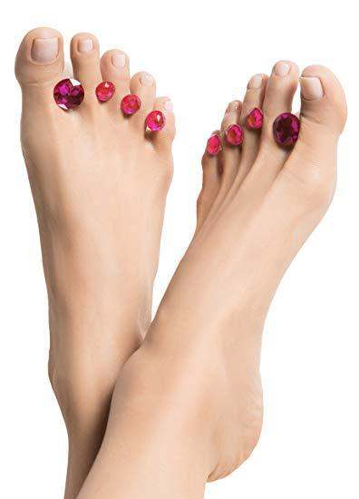 Toe Separators - Red Hearts - Maskscara