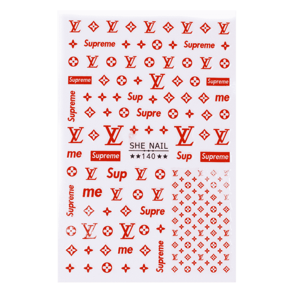 Nail Art Sticker - She Nail Fashion Sticker (SHENAILFSSP140) - Maskscara