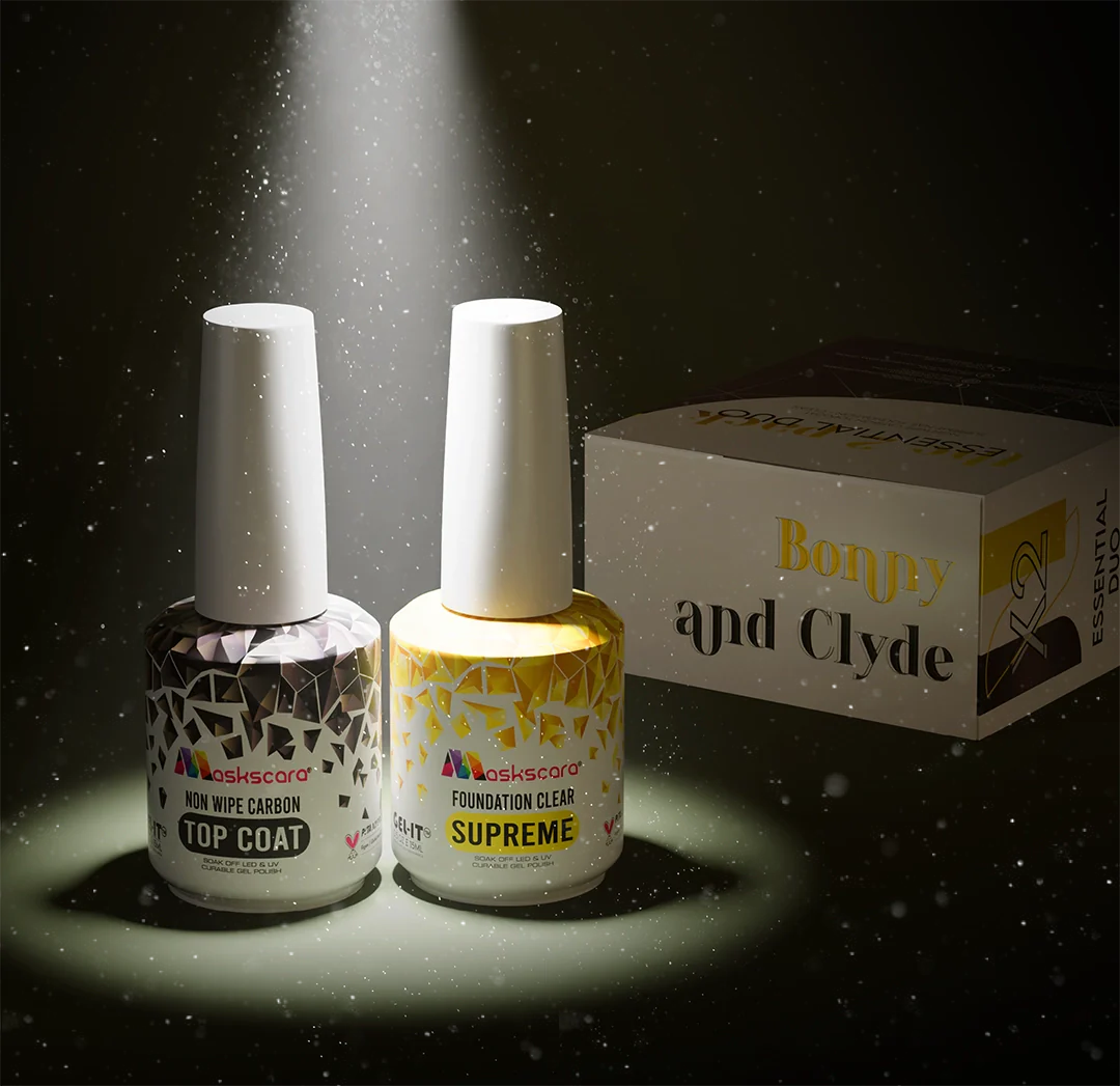 <img src="base-and-top-coats-collection.webp" alt="alt=Gel polish base and top coat bottles for gel nails." />