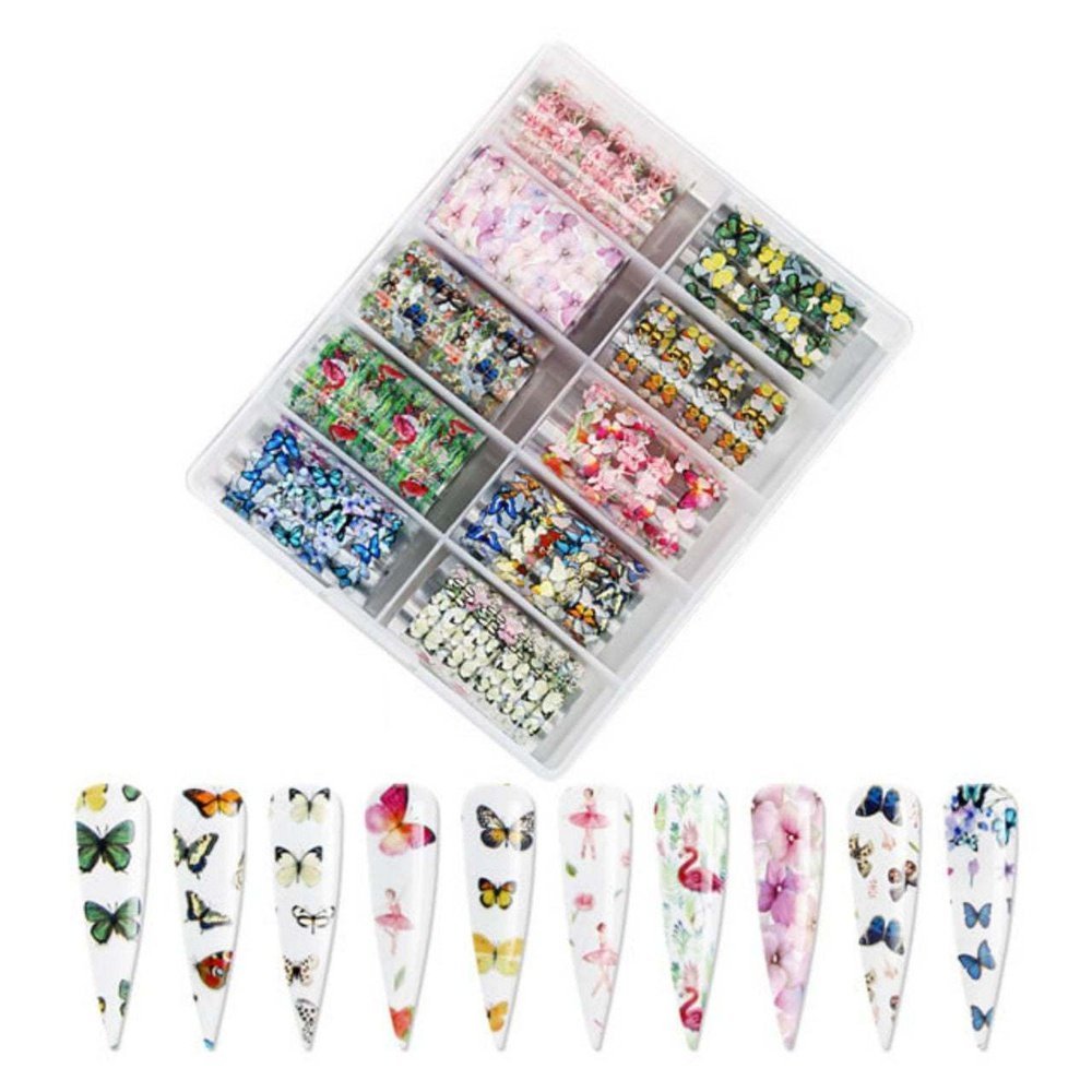 🎁 Foil Case - Butterflies & Flamingos (100% off)