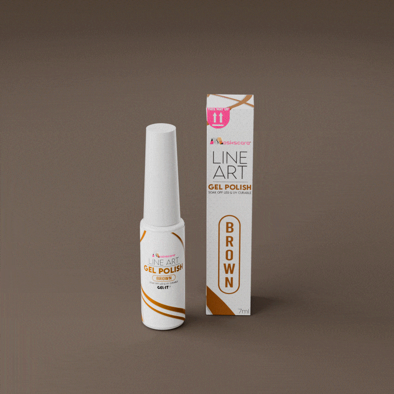 Line Art Gel 7ml - Brown
