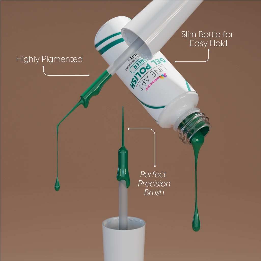 Line Art Gel 7ml - Green