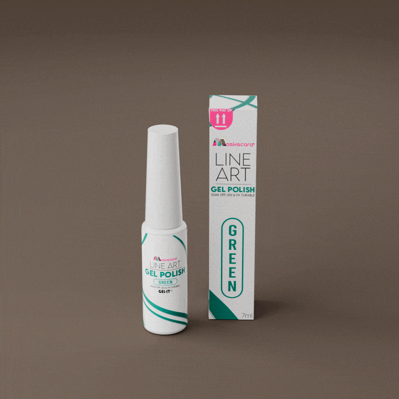 Line Art Gel 7ml - Green