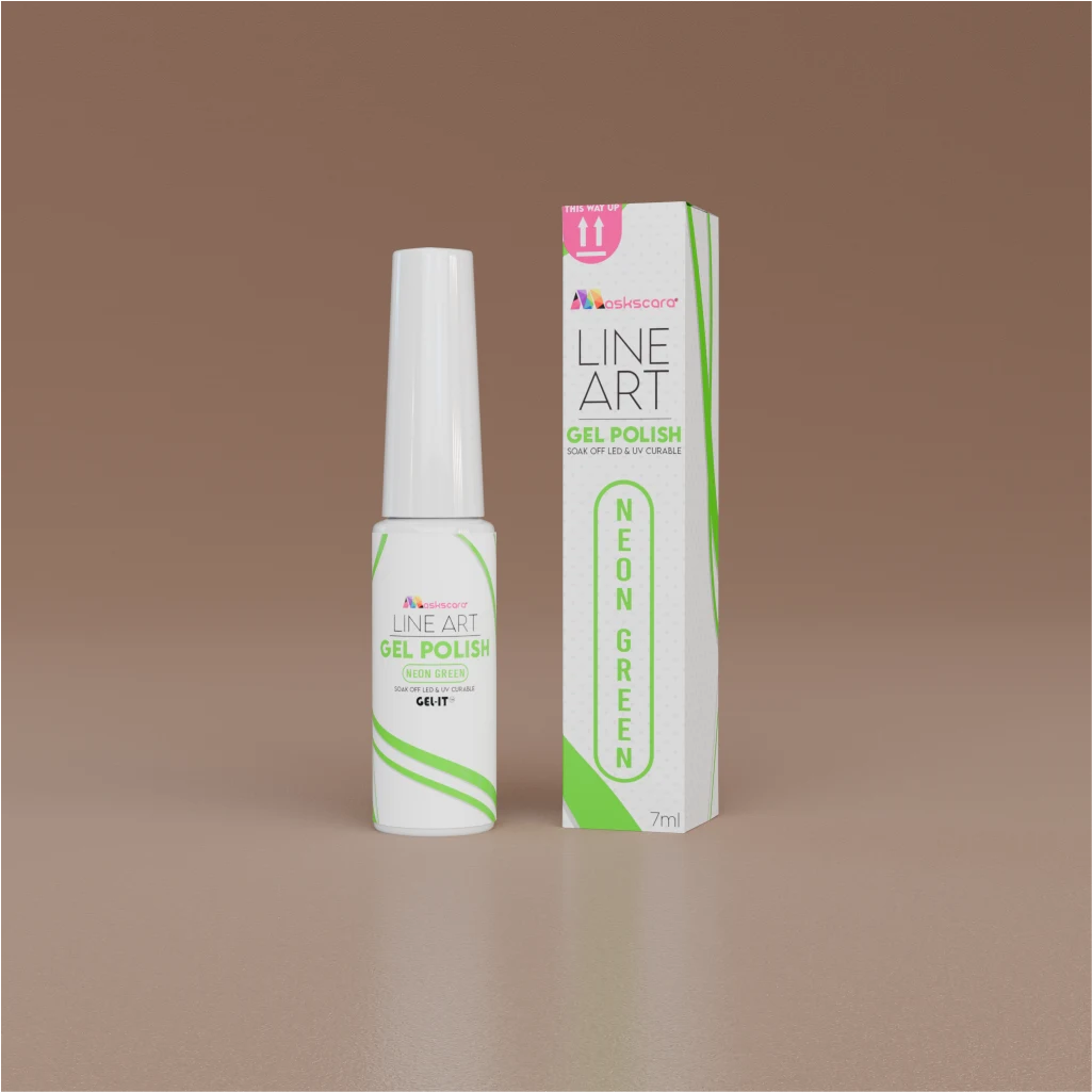 Line Art Gel 7ml - Neon Green
