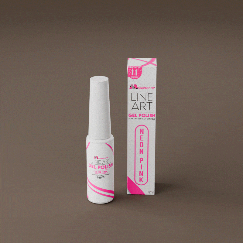 Line Art Gel 7ml - Neon Pink