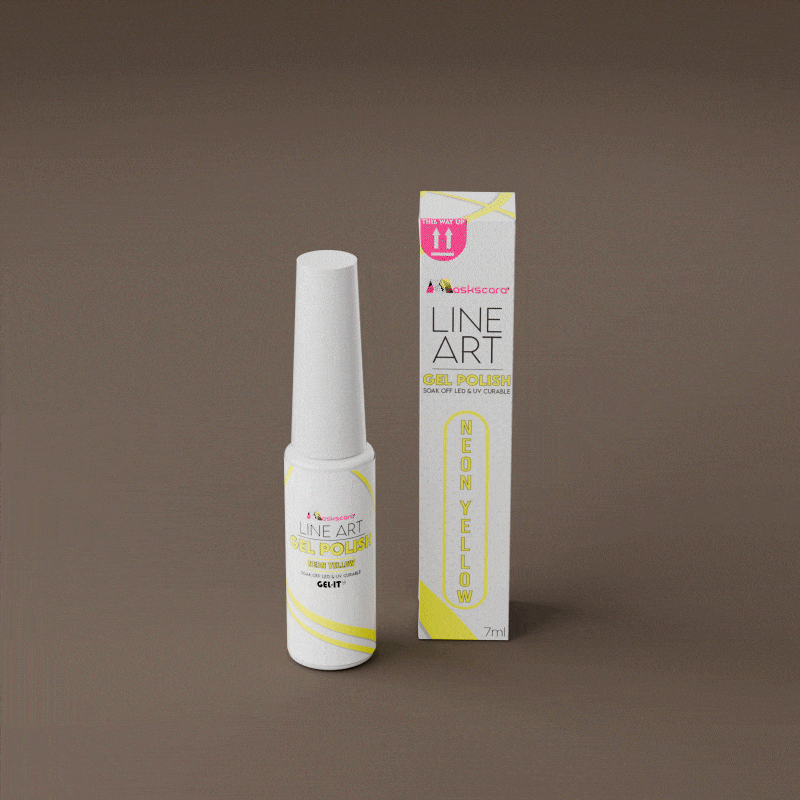 Line Art Gel 7ml - Neon Yellow