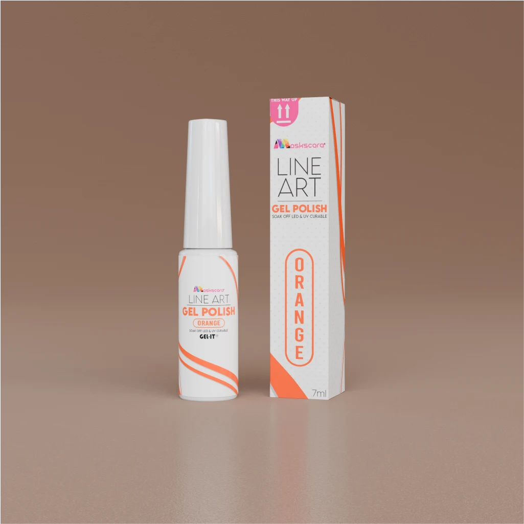 Line Art Gel 7ml - Orange