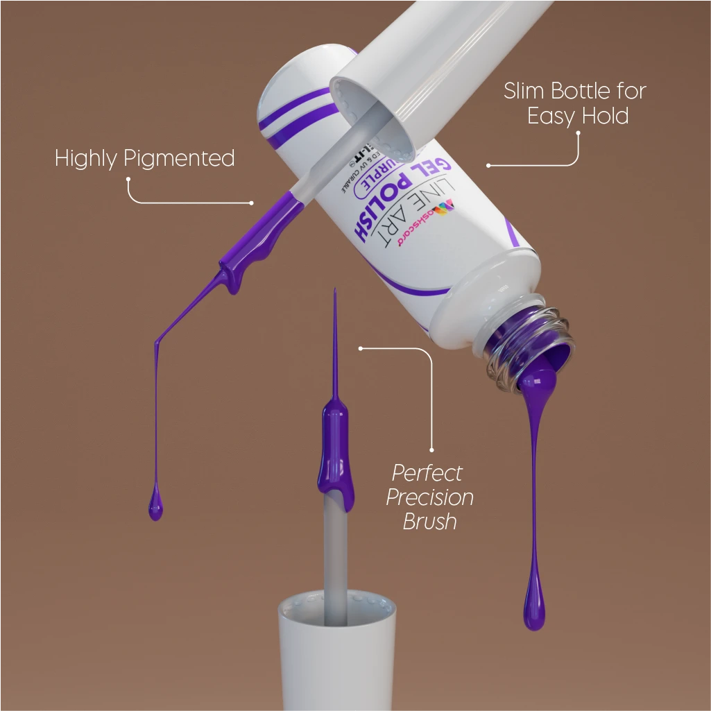 Line Art Gel 7ml - Purple