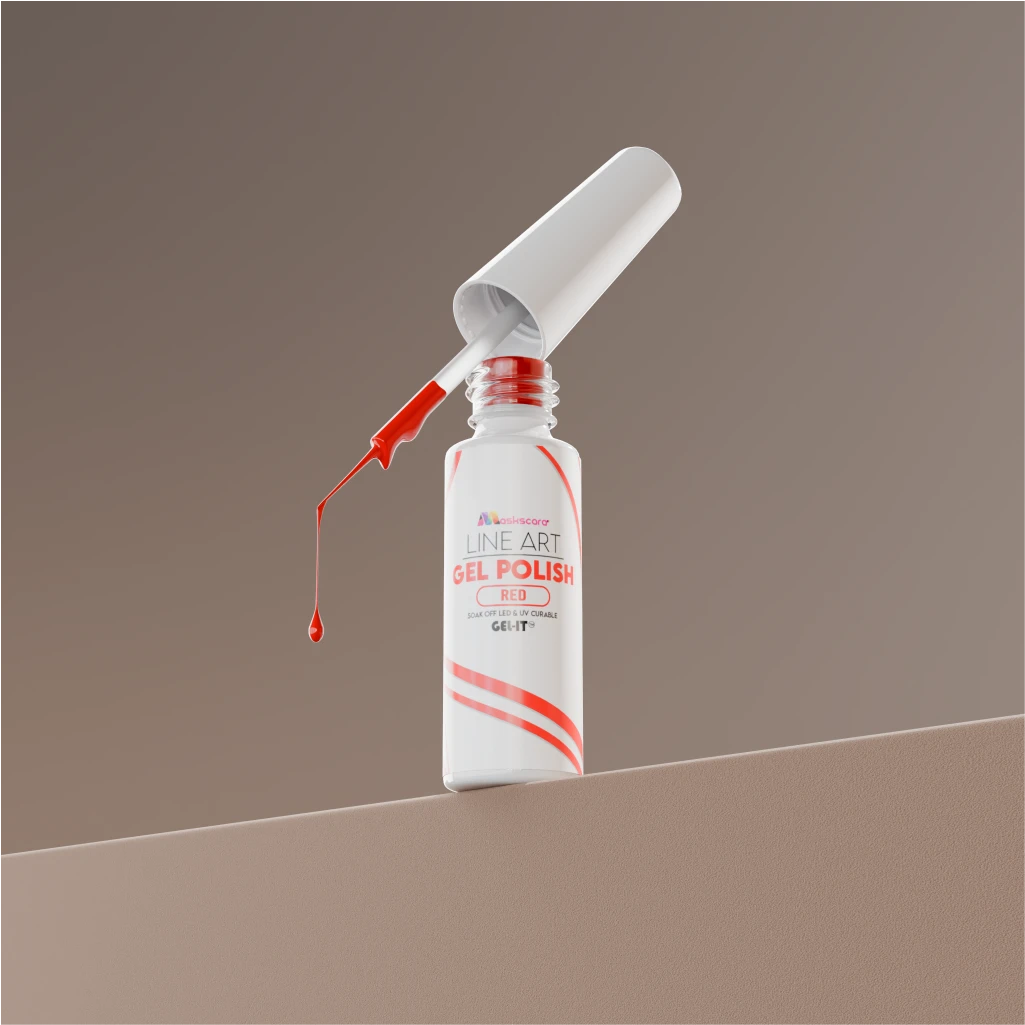 Line Art Gel 7ml - Red