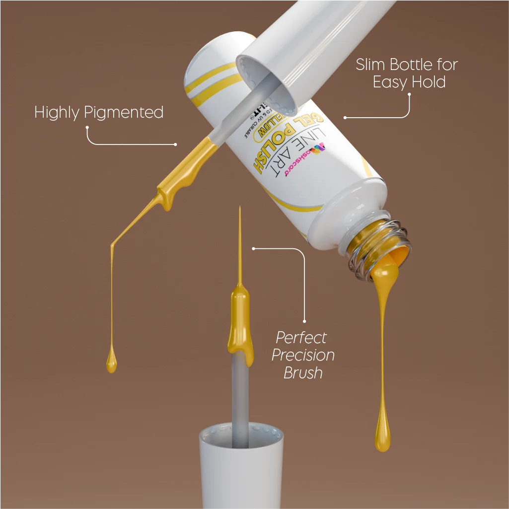 Line Art Gel 7ml - Yellow