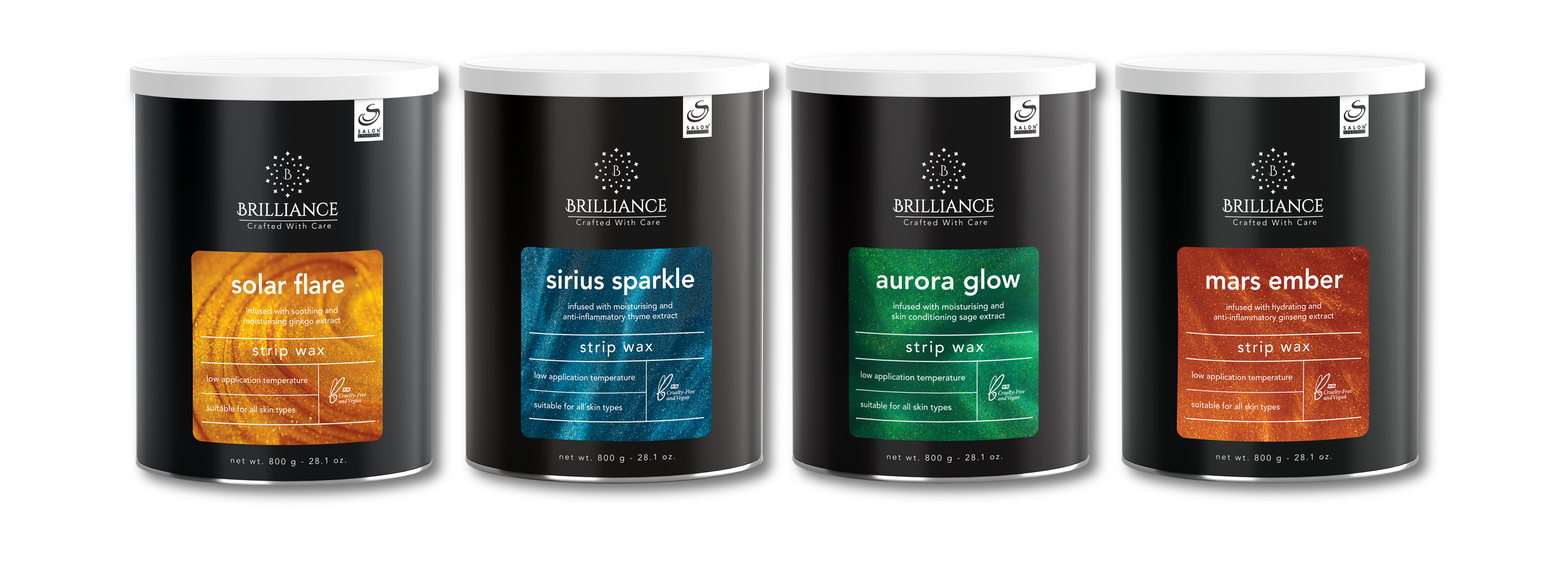Sirius Sparkle Strip Wax 800g
