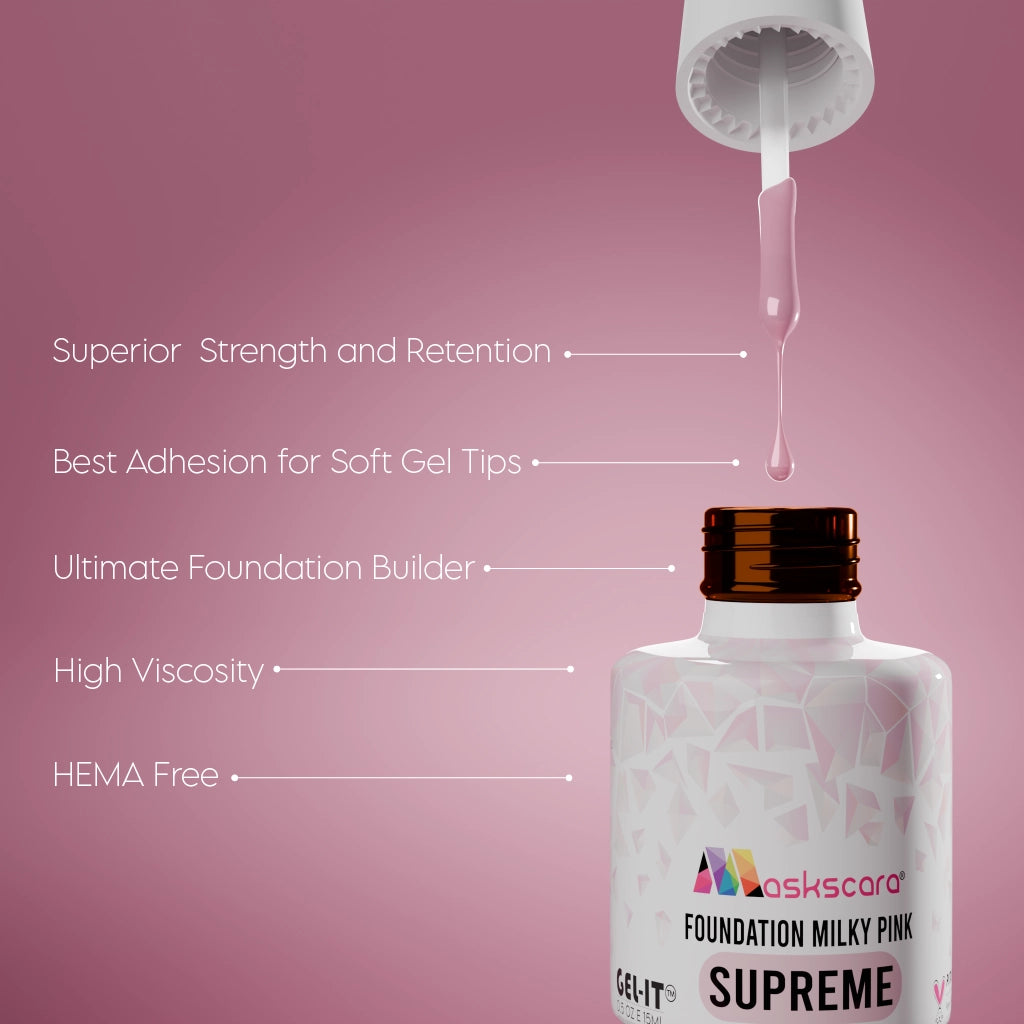 Supreme Nail Foundation - Milky Pink