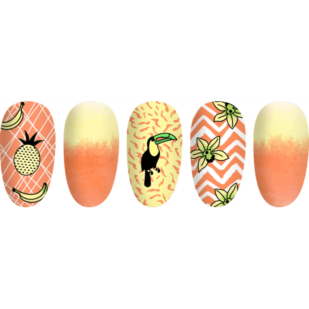 BP Stamping Plate - Tropical Punch (02) - Maskscara