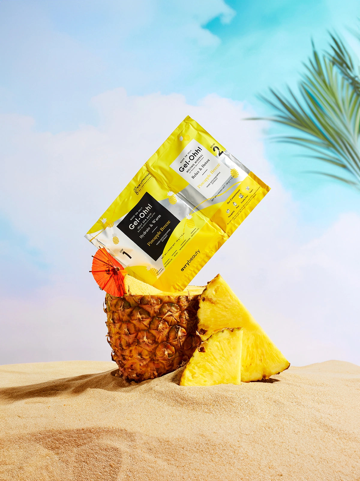 Avry Beauty Gel-Ohh Jelly Spa Pedi Bath - Pineapple Breeze