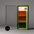Colour Lashes C-Curl 0.07mm Rainbow 12mm