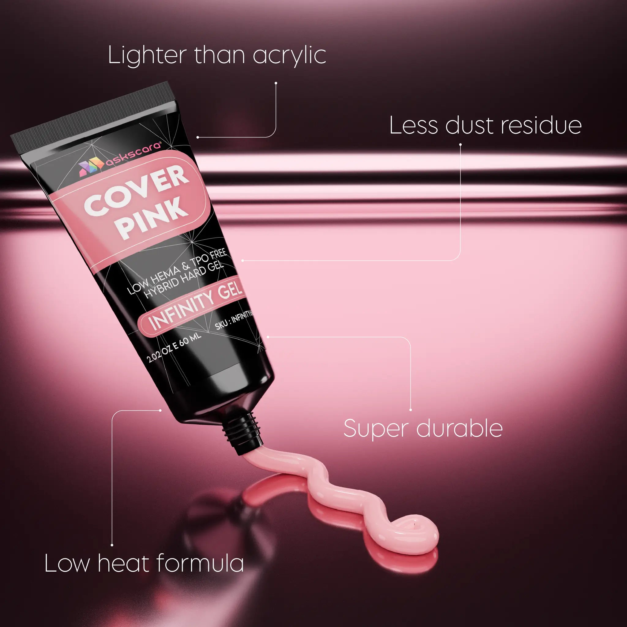 Cover Pink Infinity Gel - 60g