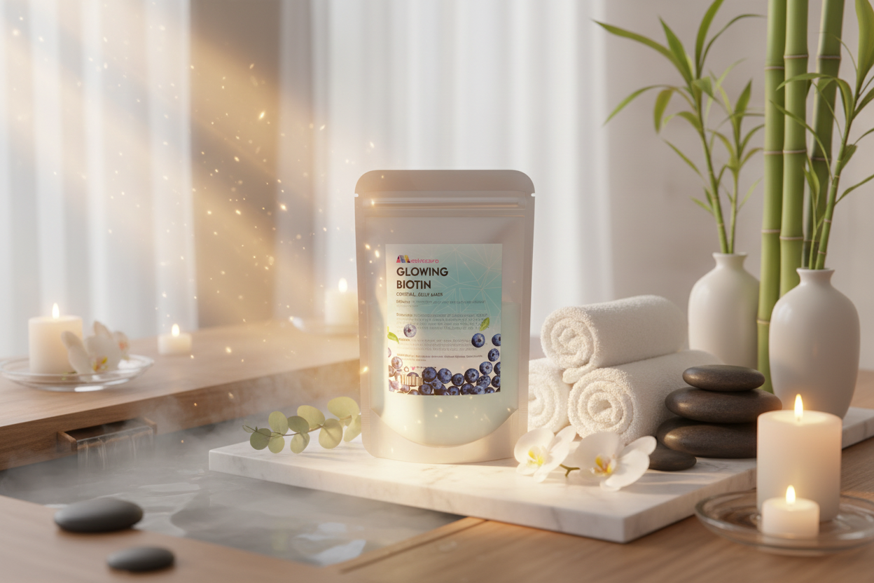 Crystal Jelly Mask Sachet Glowing Biotin Luxury Spa