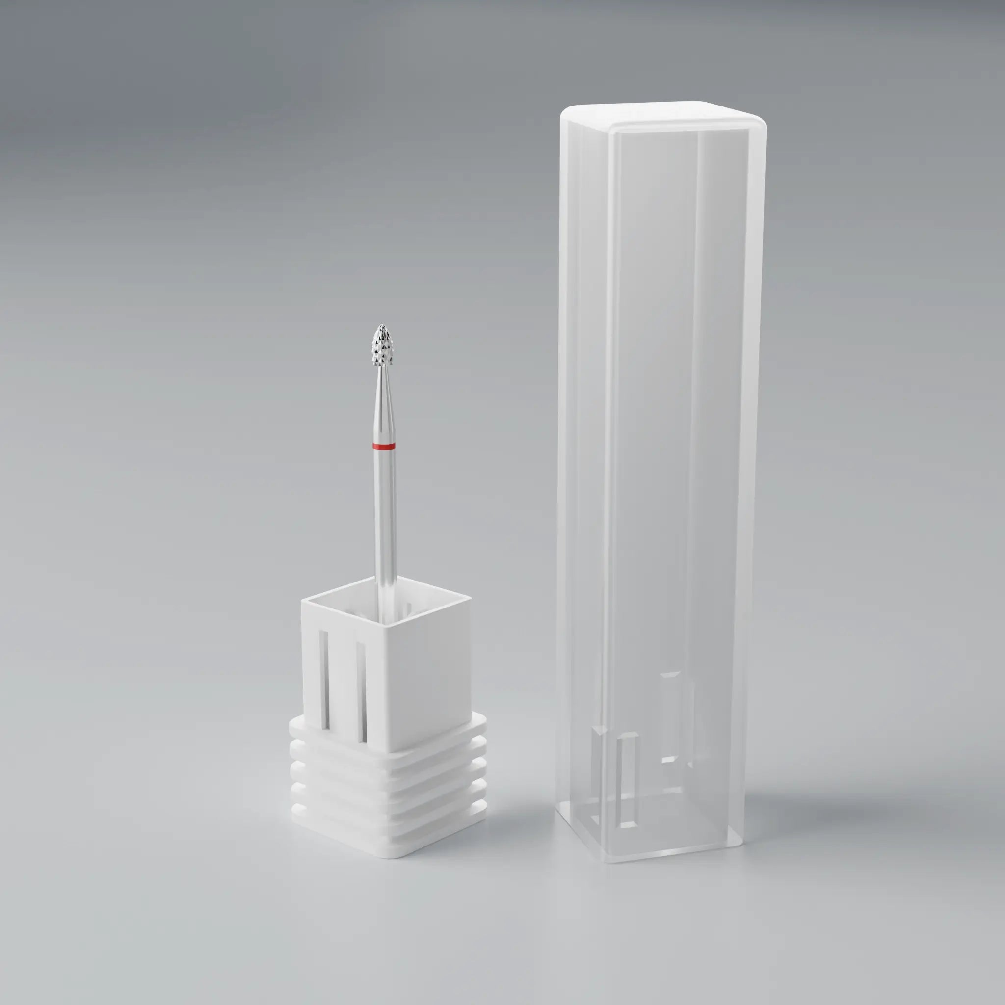 Diamond E-File Bit - Fine X Russian Oval Cuticle Bit