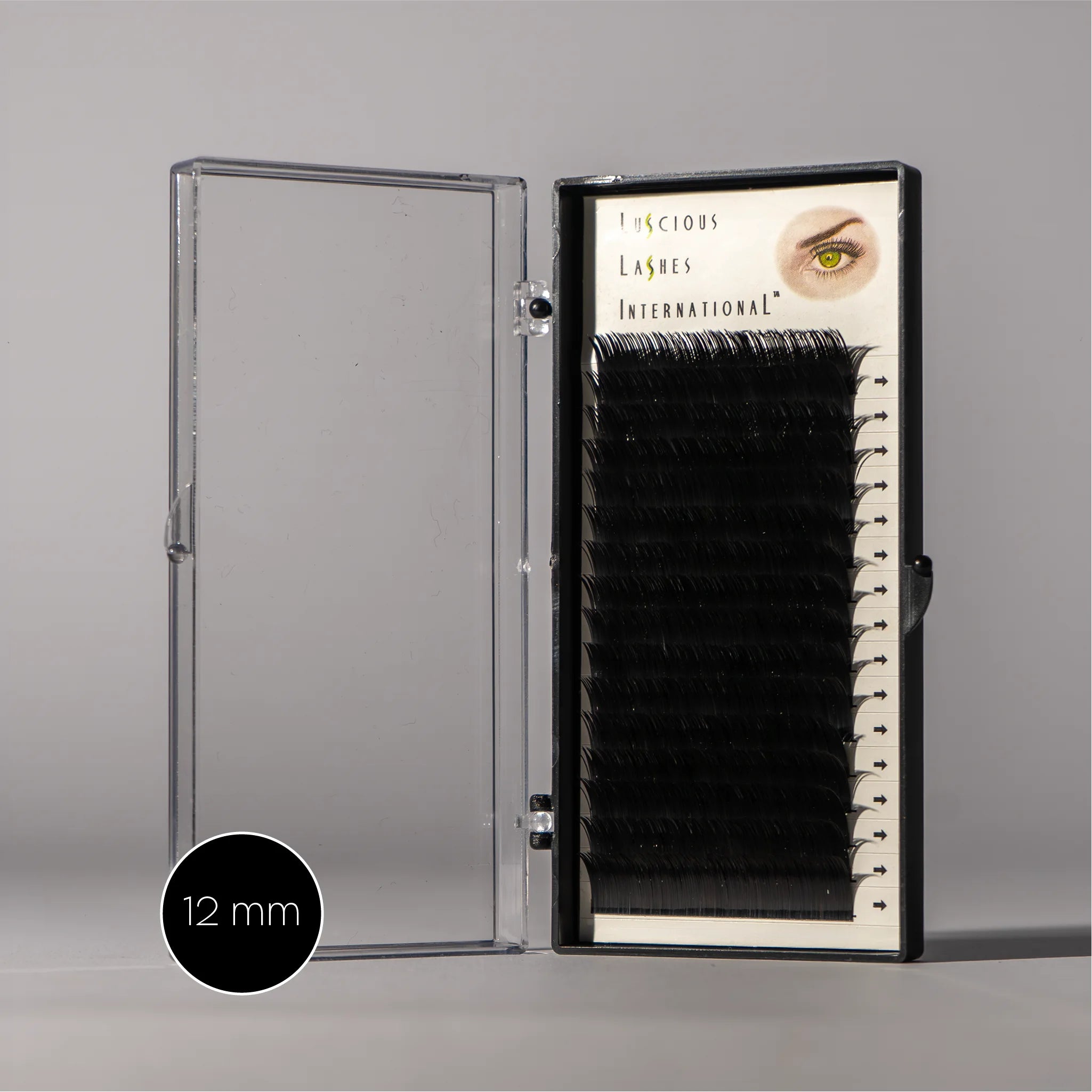 C-Curl Ellipse Lashes 0.20mm Black 12mm