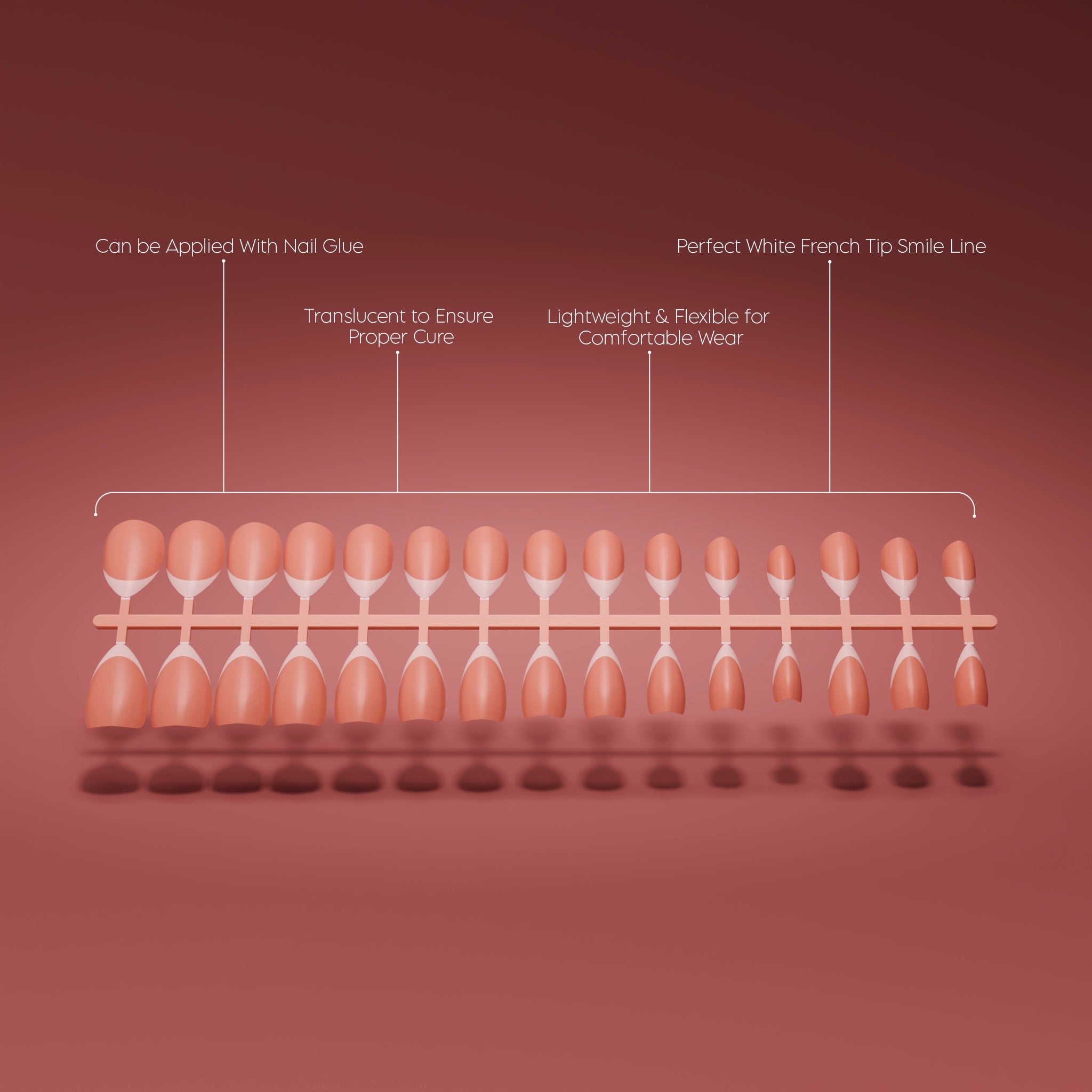 Full Cover French - Almond Nude Tips (16)