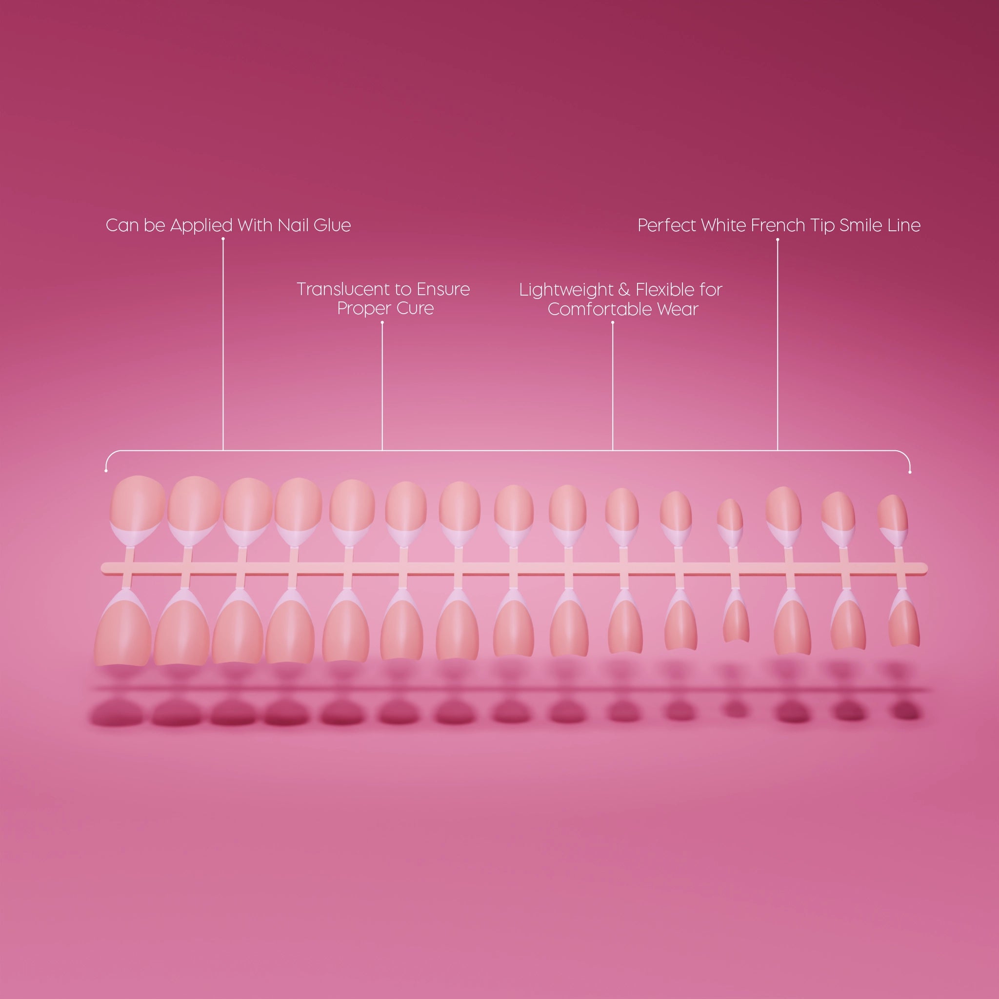 Full Cover French - Almond Pink Tips (17)