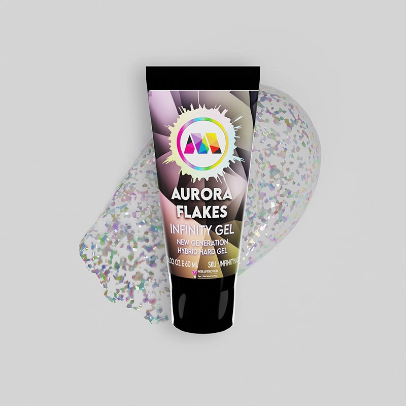 Aurora Flakes Infinity Gel - 60g