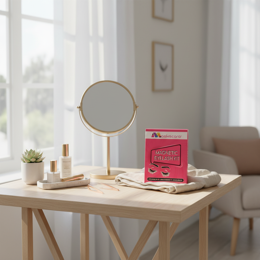 Lash-a-Diva 001 Pink Eyelash Kit home application