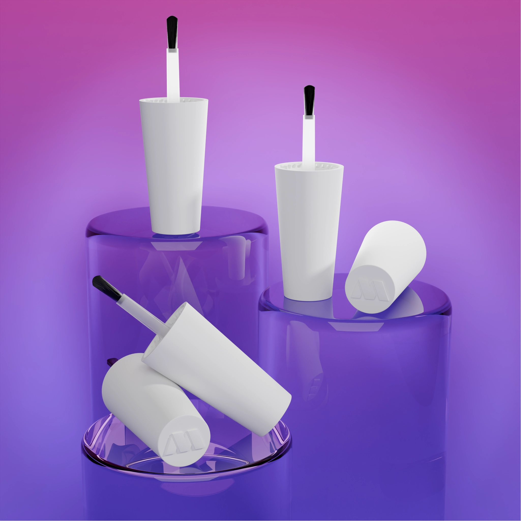 Replacement Gel Polish Brush & Cap