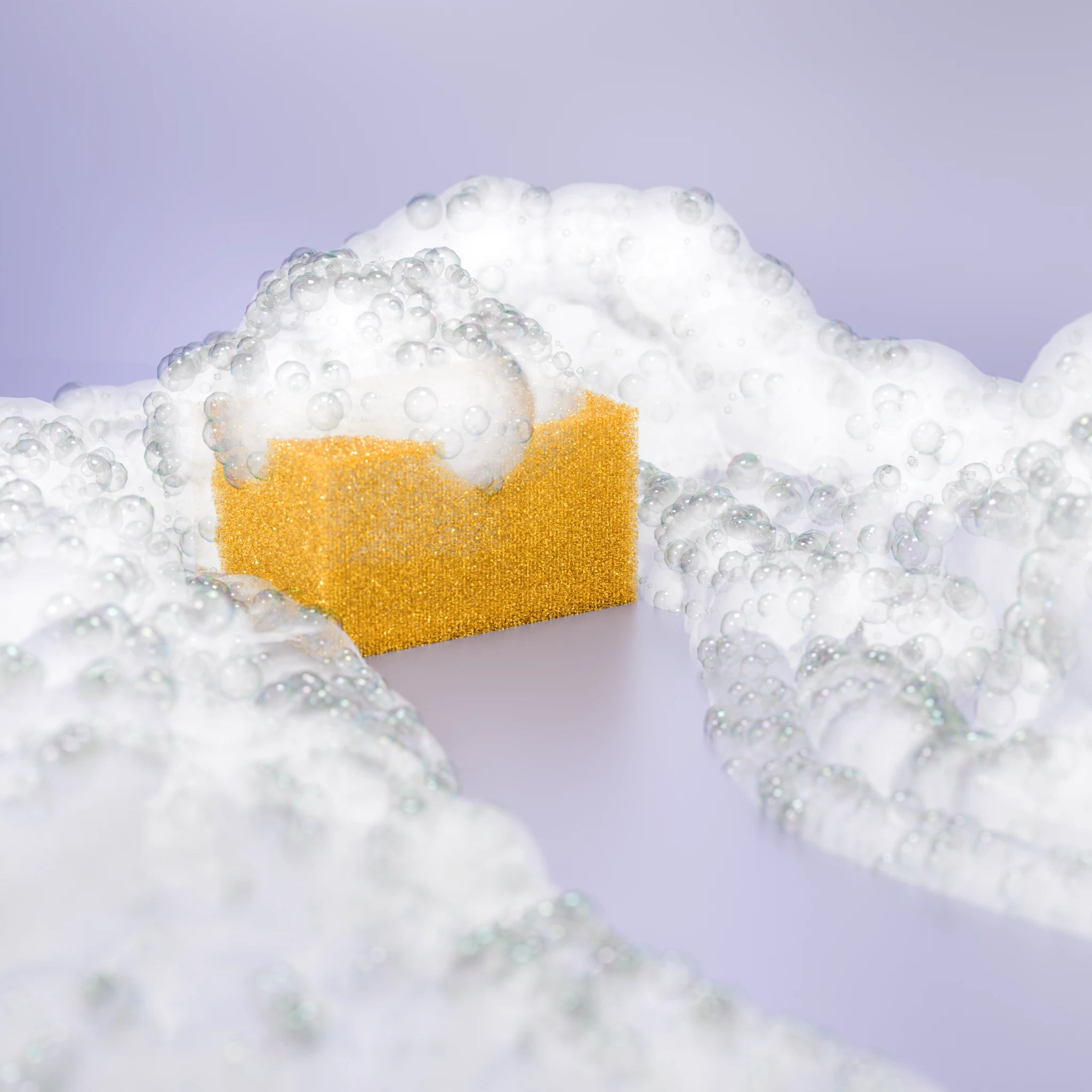 Exfoliating Body Sponge - Yellow