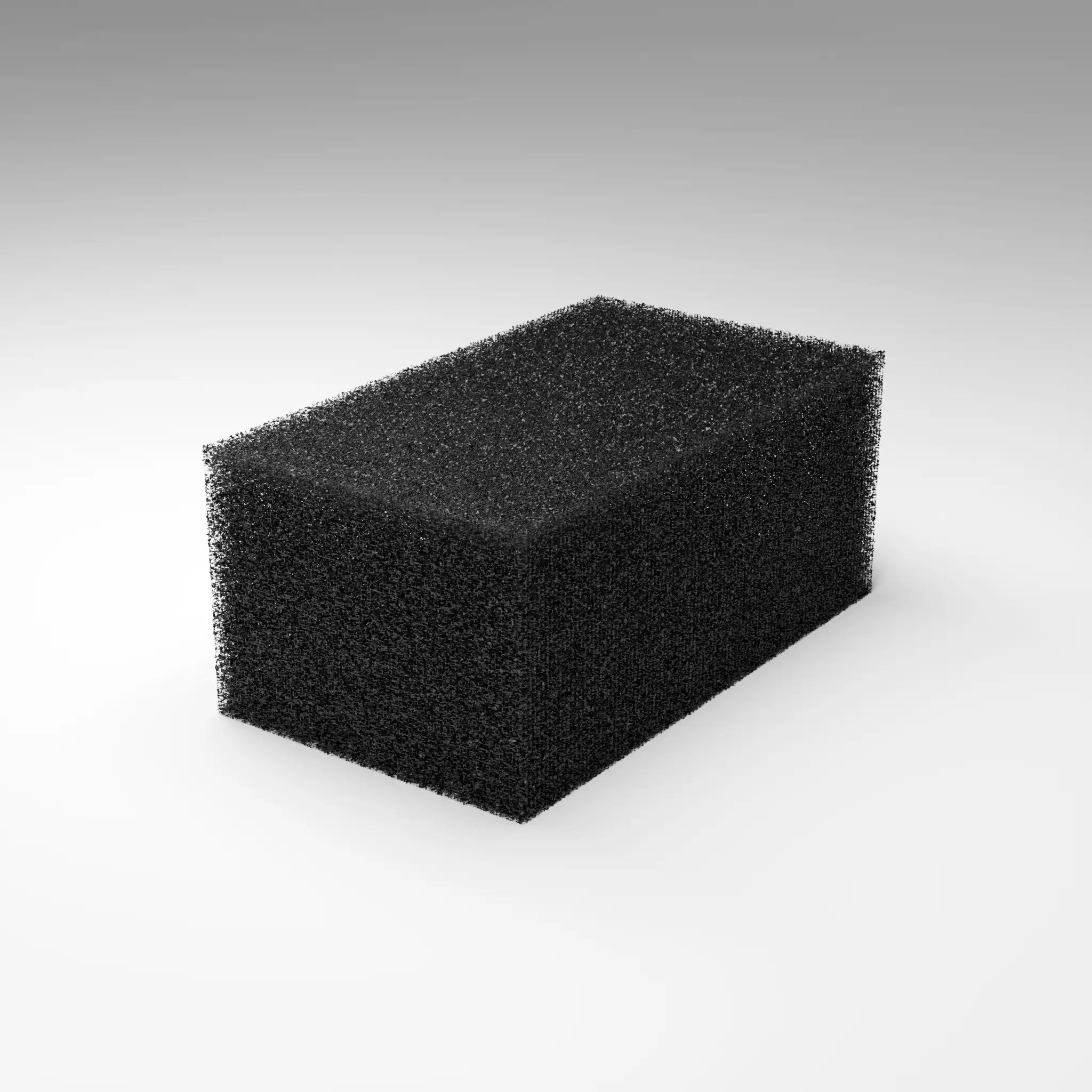 Exfoliating Body Sponge - Black