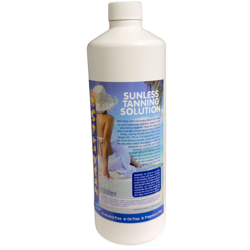 Spraytan  8% HVLP Tanning Solution with Bronzer 1 Litre