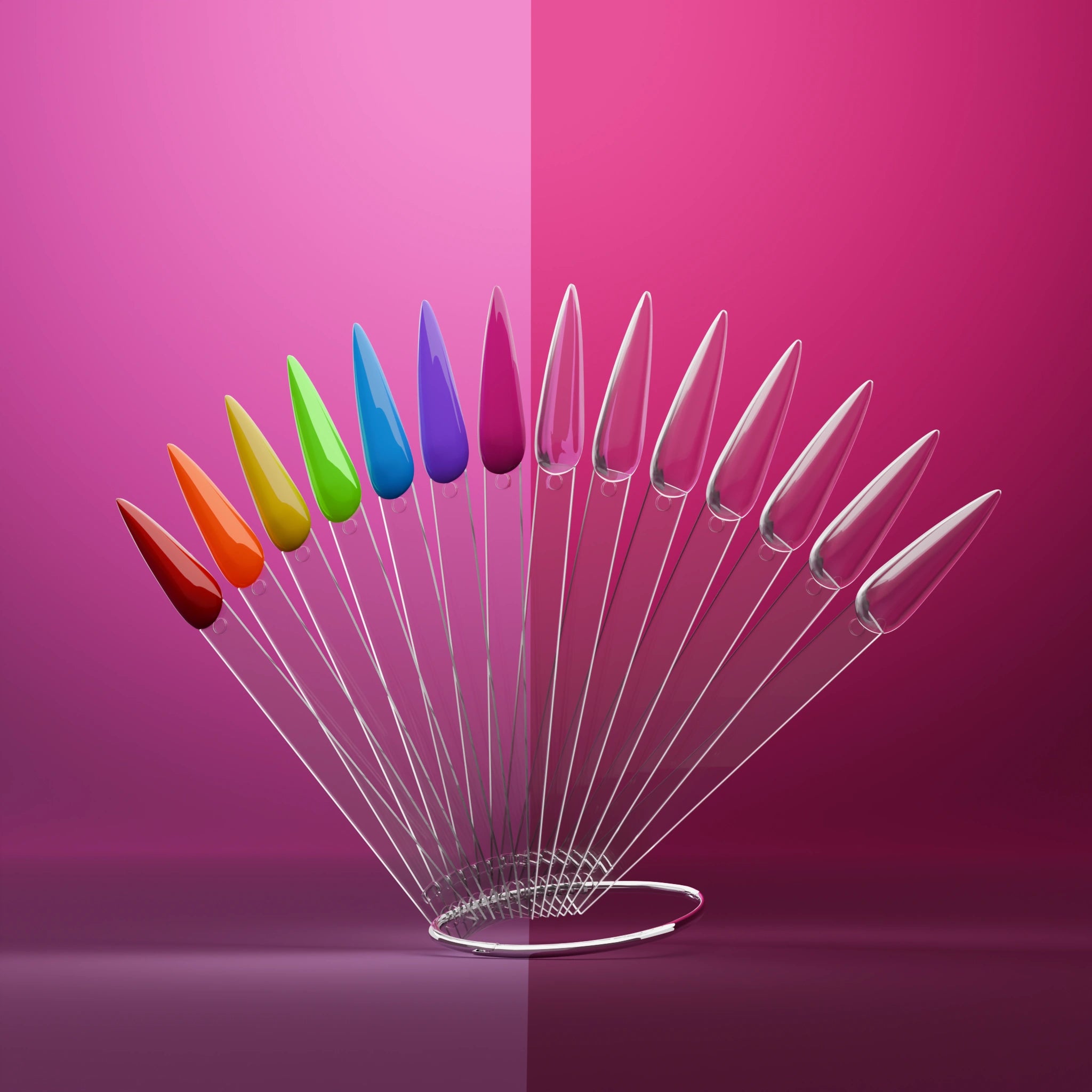 Stiletto Pop Sticks (40 Pcs) - Clear