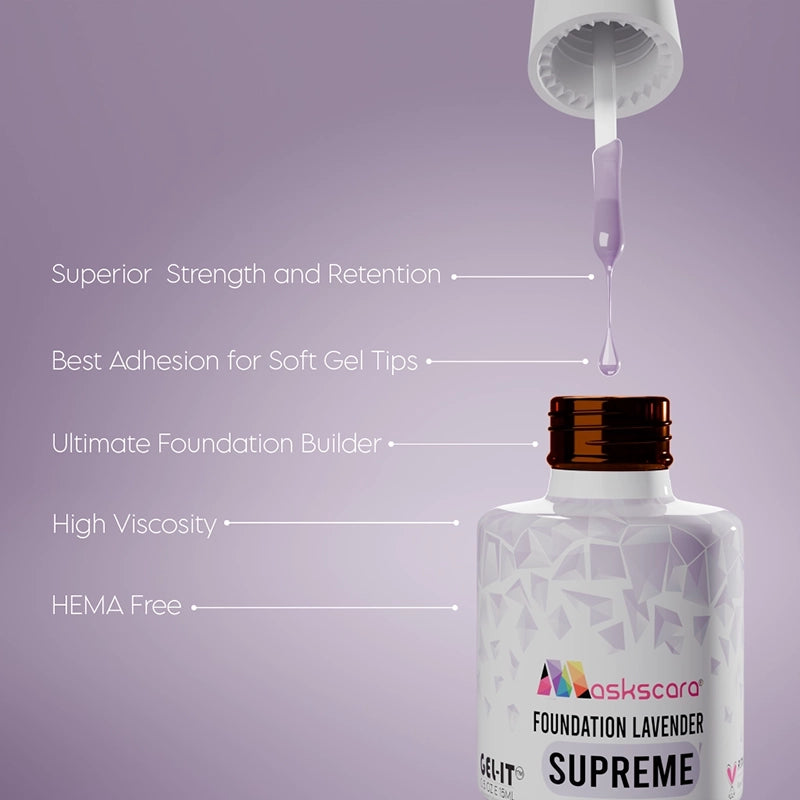 Supreme Nail Foundation - Lavender