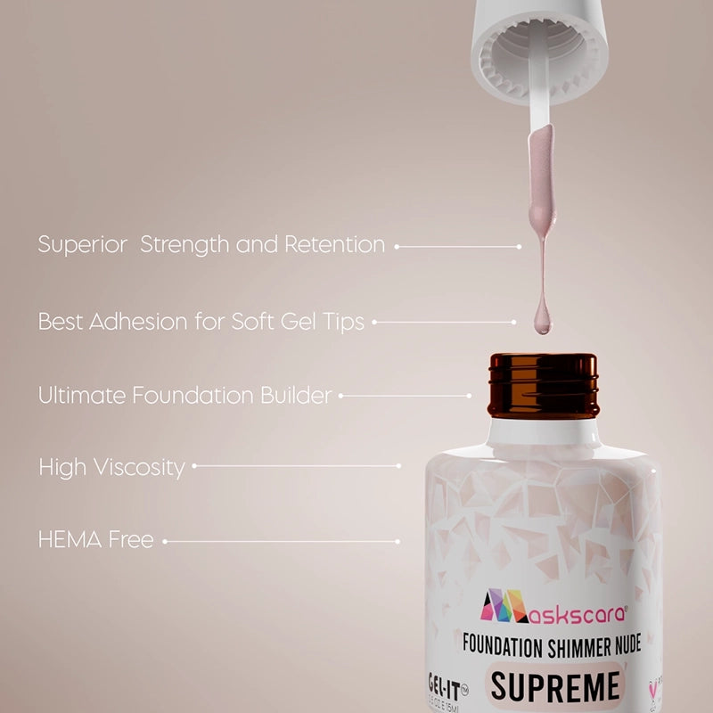 Supreme Nail Foundation - Shimmer Nude