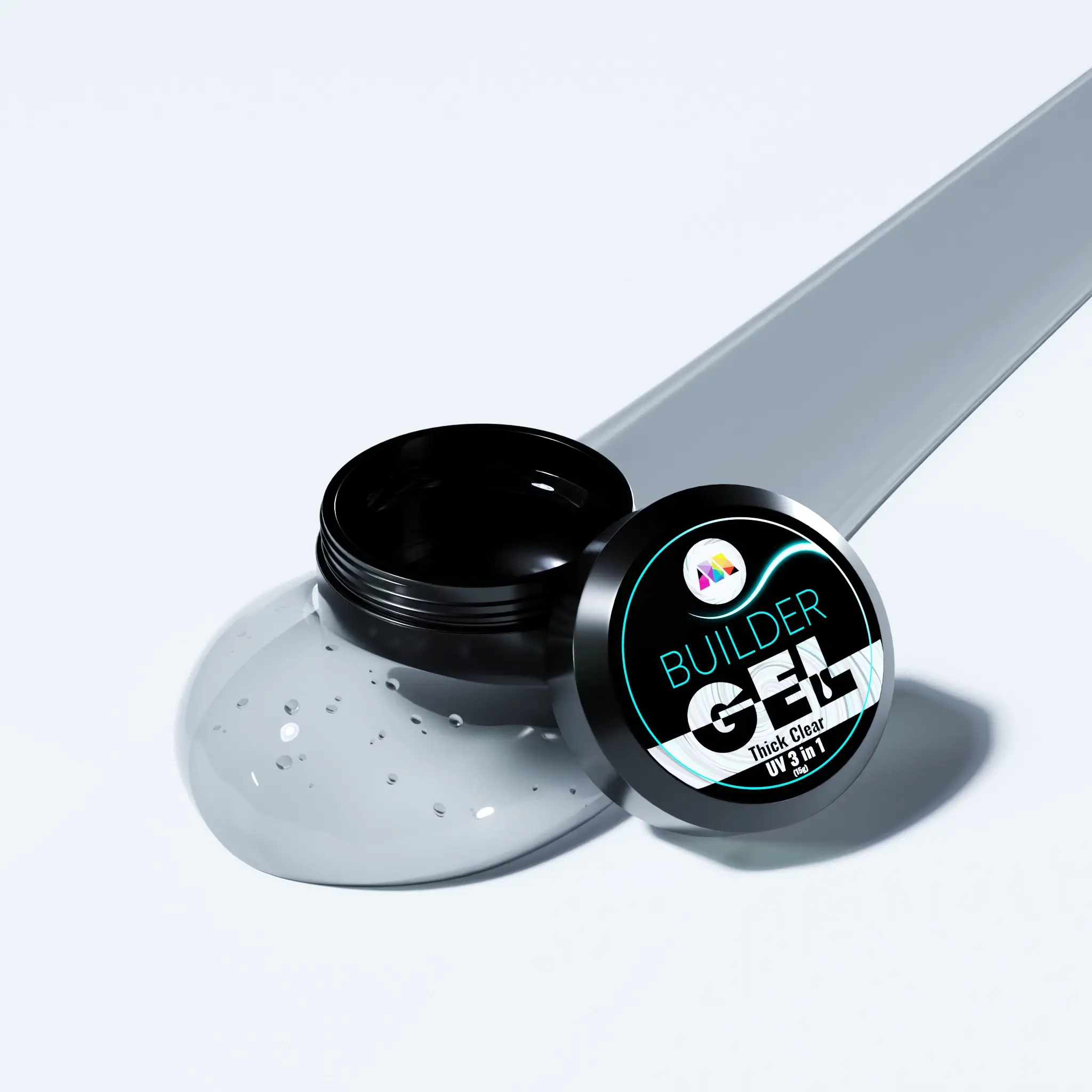 Thick Clear UV Builder Gel - 15g