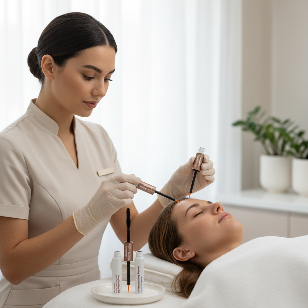 Thick & Long Lash Serum therapist theme