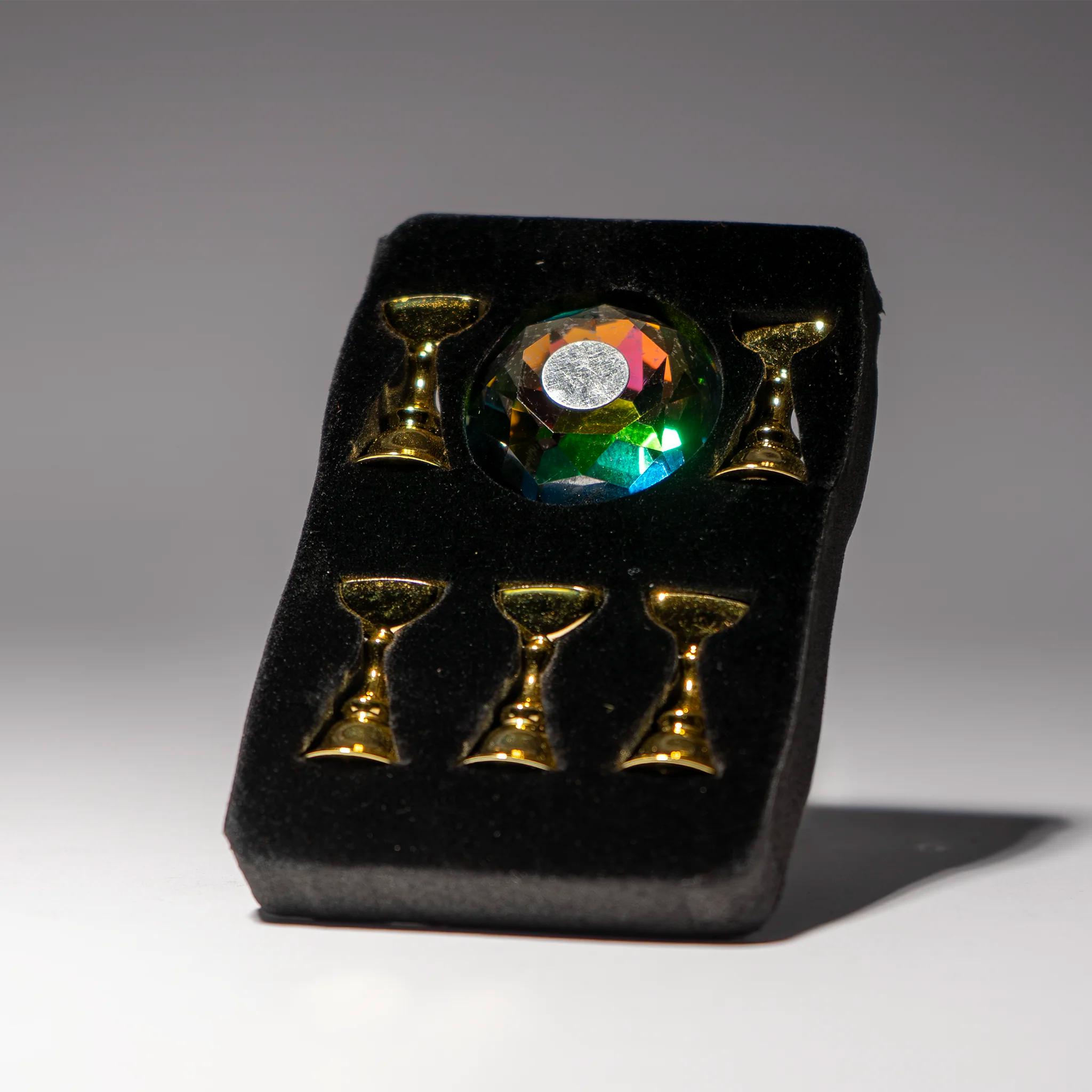 Crystal Tip Display - 3  Rainbow