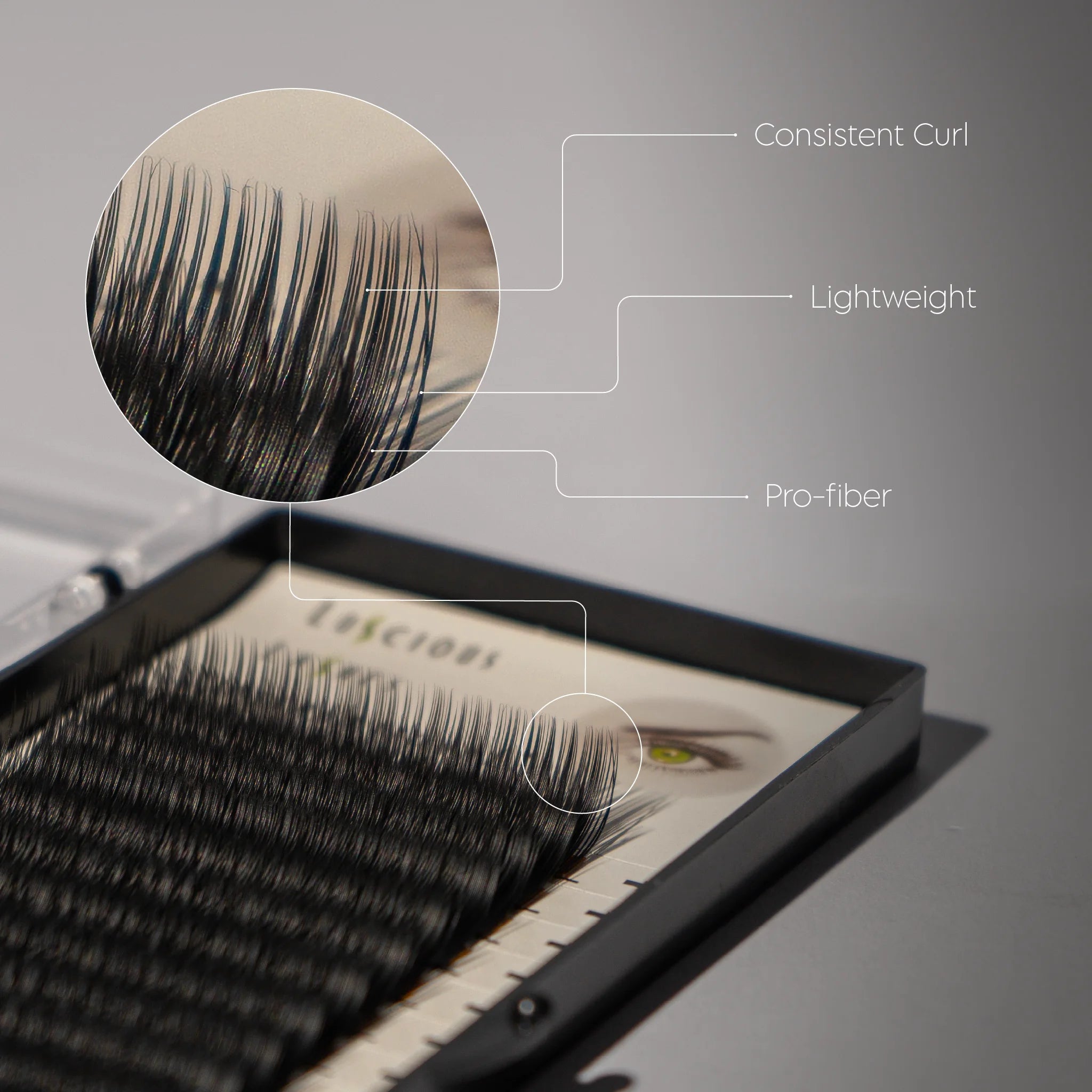 B-Curl Lashes 0.20mm Black 12mm