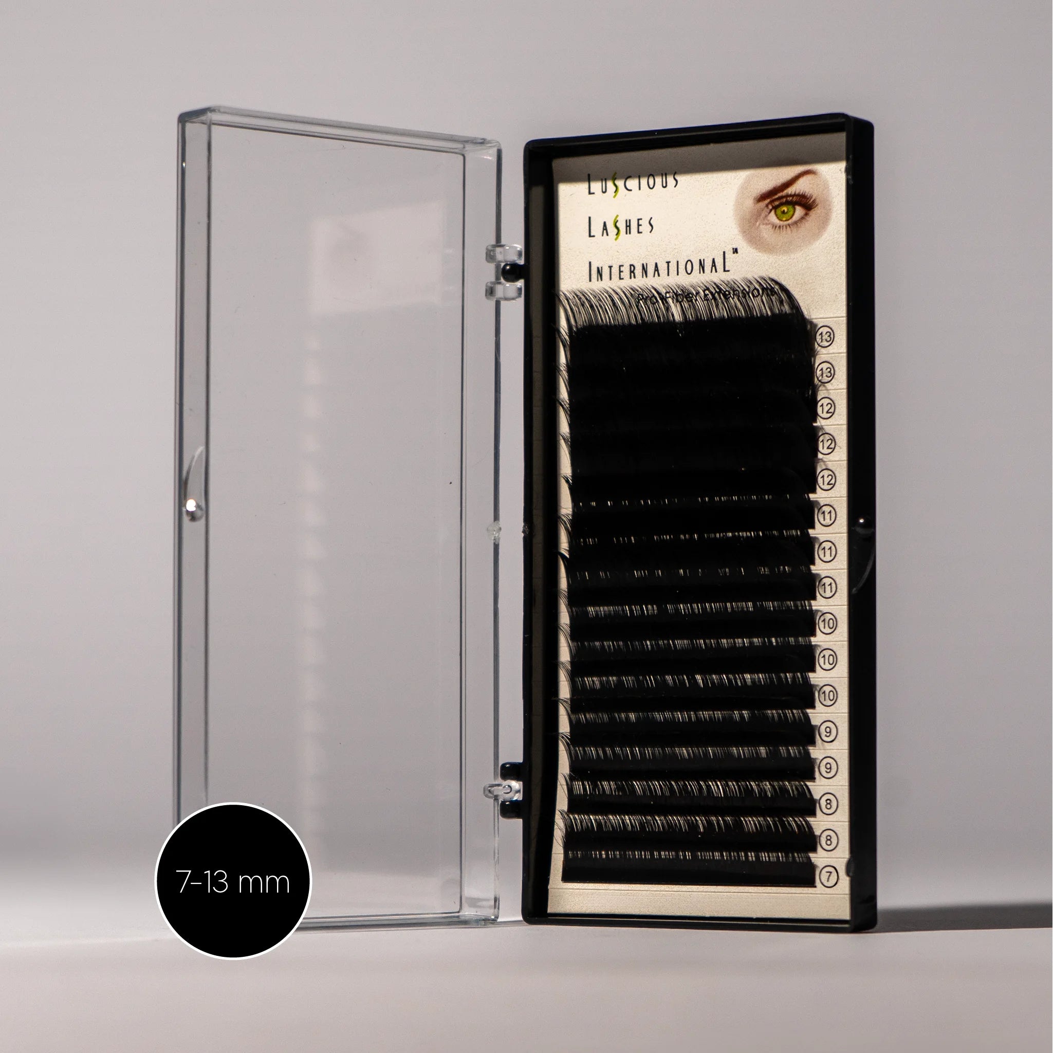 C-Curl Lashes 0.03mm Black 7-13mm