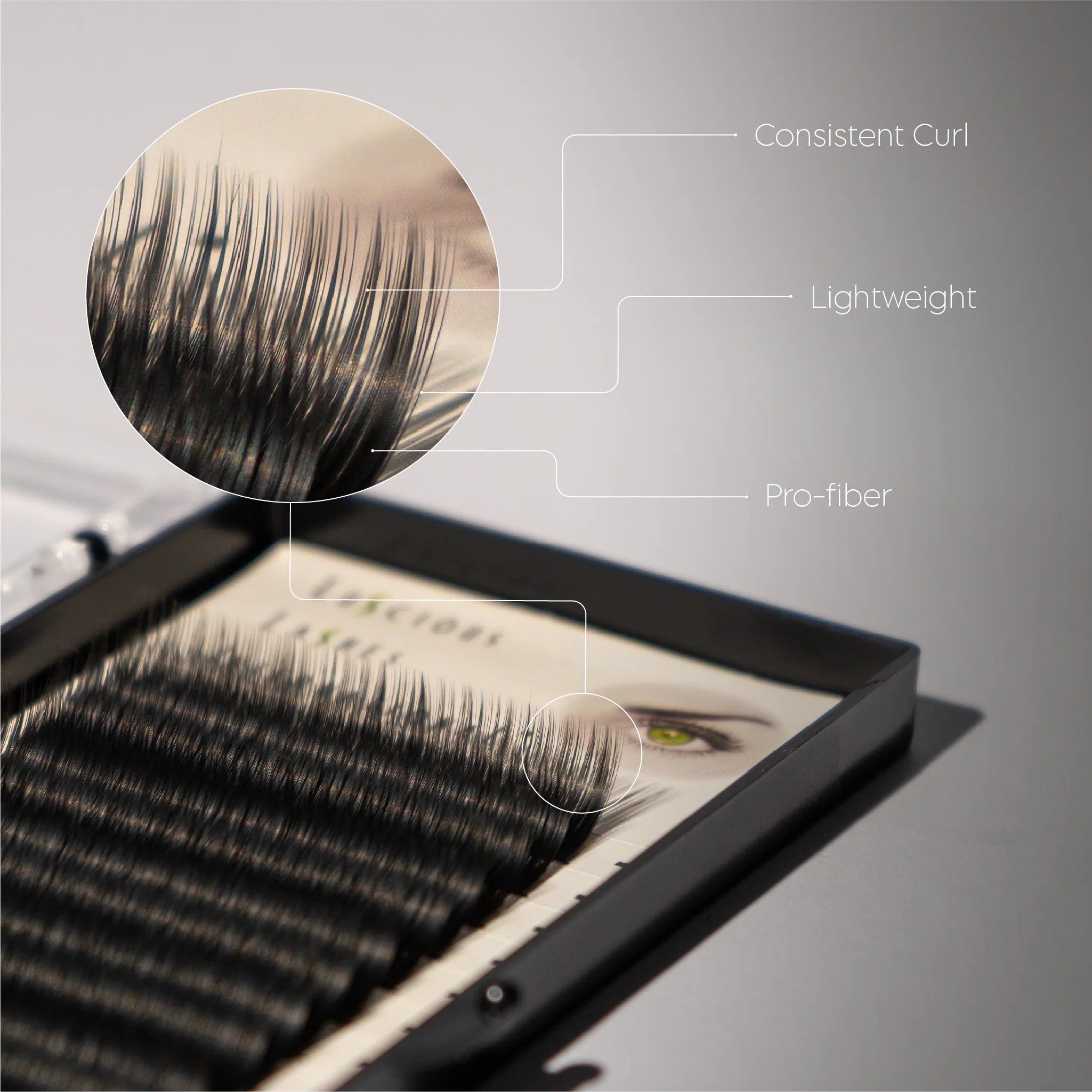 C-Curl Lashes 0.07mm Black 14mm