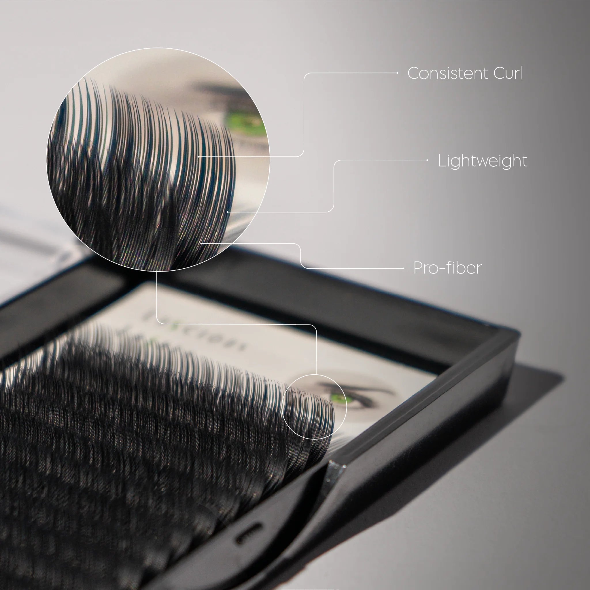 C-Curl Lashes 0.15mm Black 11mm