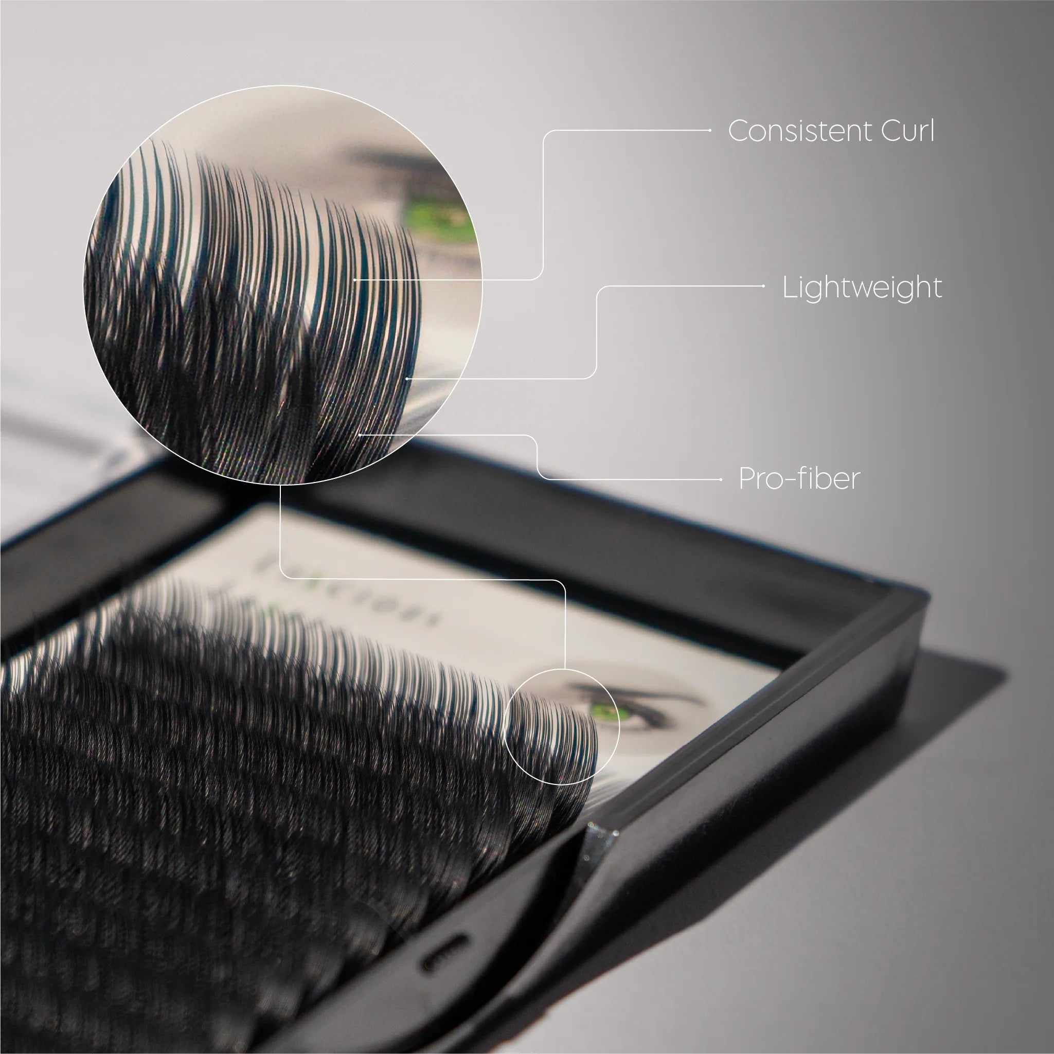 C-Curl Lashes 0.15mm Black 13mm
