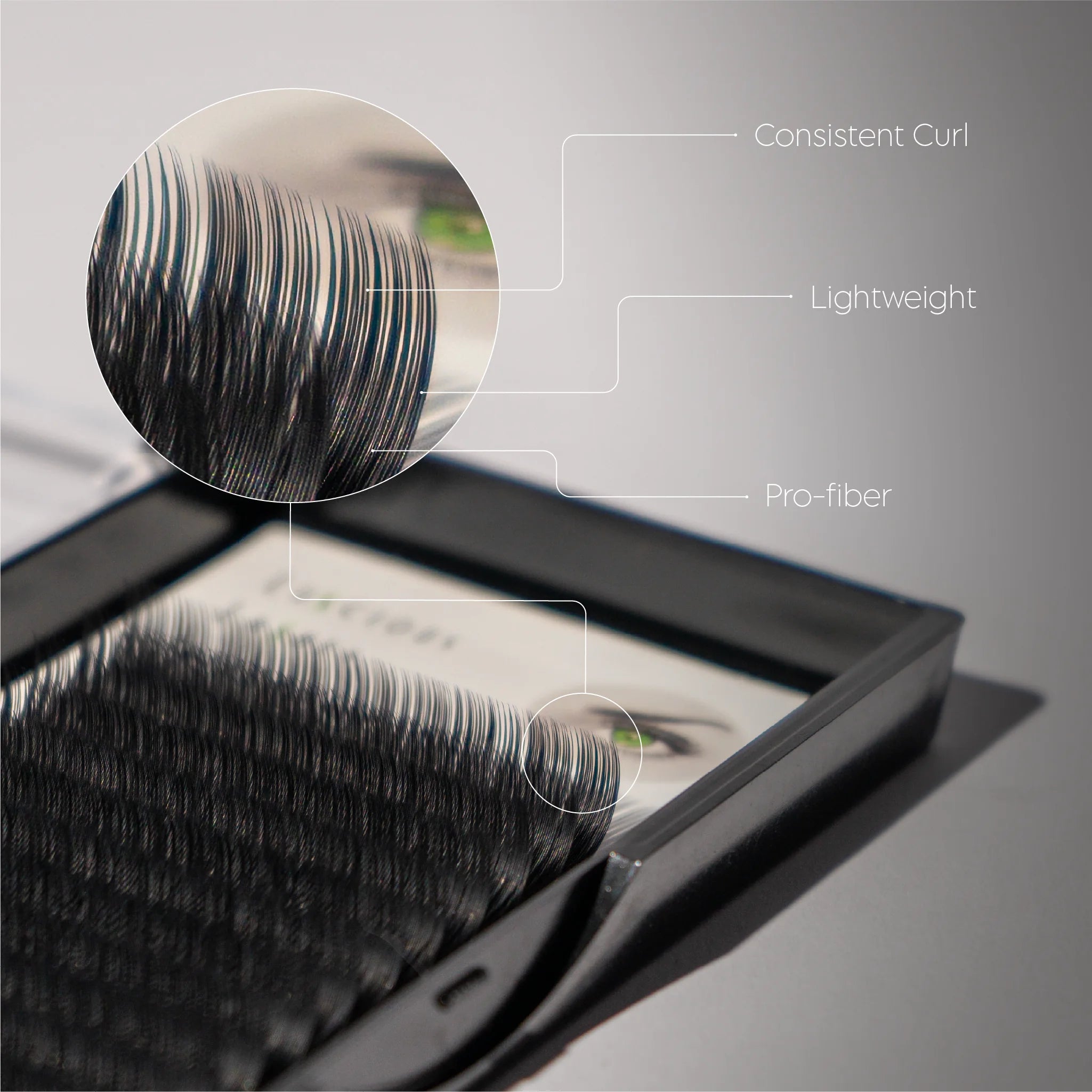 C-Curl Lashes 0.15mm Black 14mm