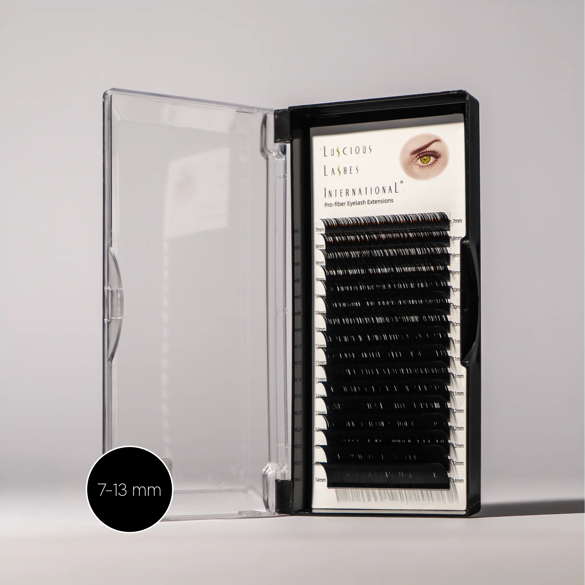 C-Curl Lashes 0.15mm Black 7-13mm