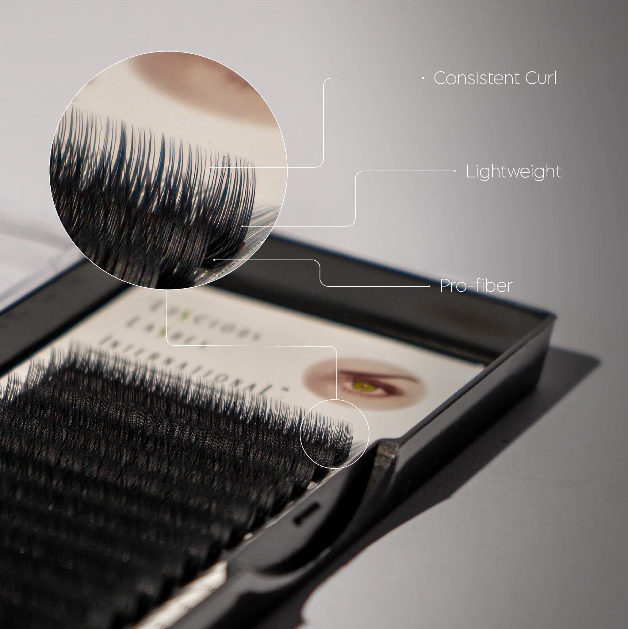 C-Curl Lashes 0.15mm Black 7-13mm