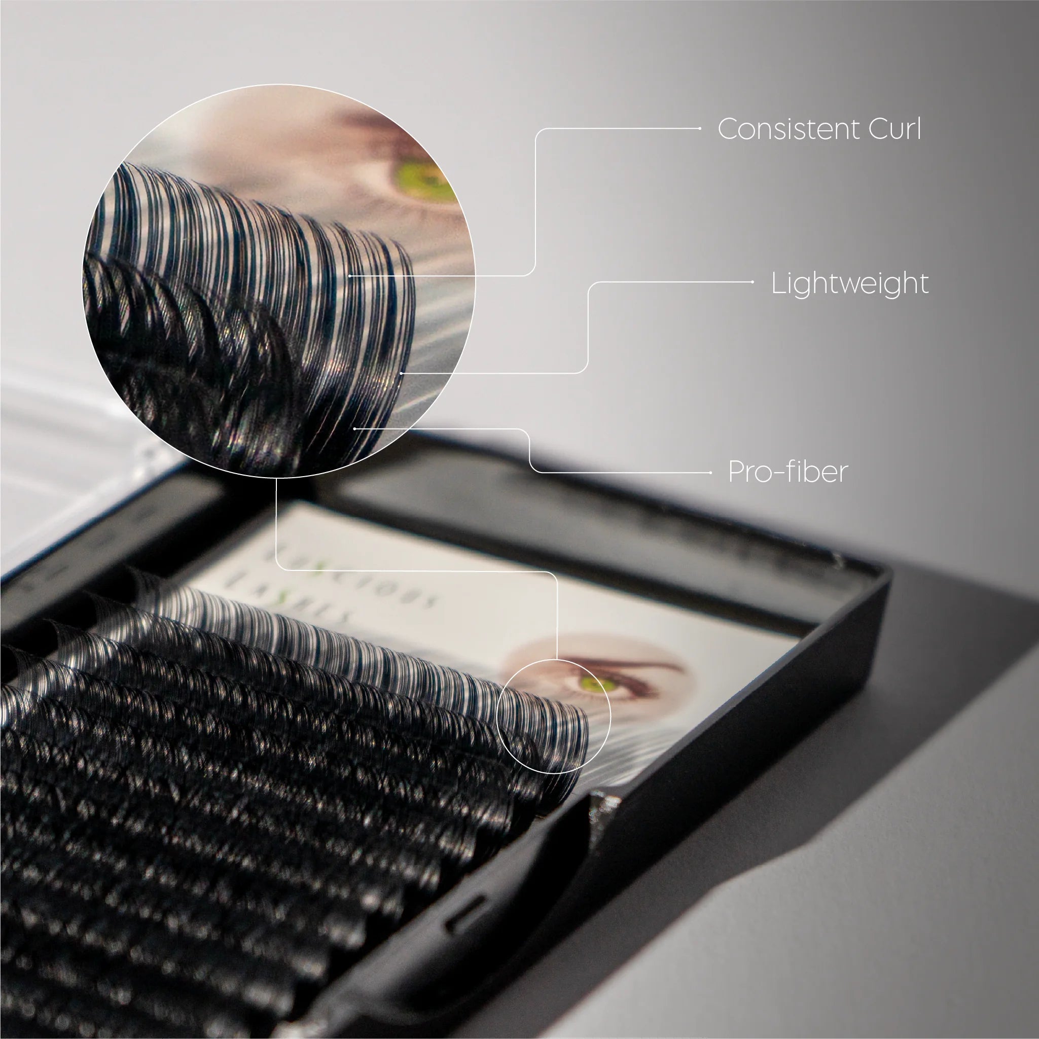 D-Curl Lashes 0.10 Black 13mm